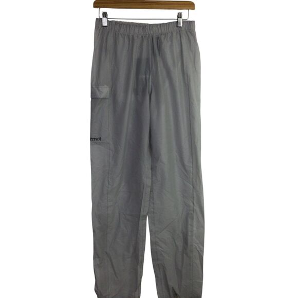 Marmot Mens Bantamweight Pant Pertex Shield Elastic Waist Gray Size M NWT - Picture 1 of 16